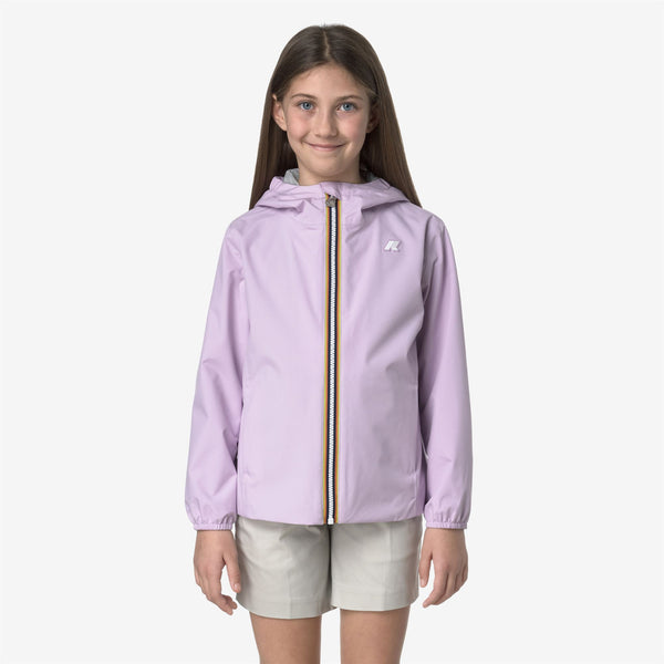 K Way P. MARGUERITE STRETCH POLY JERSEY VIOLET LT LILAC