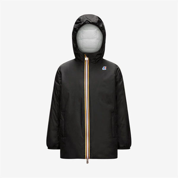 k way P. SOPHIE THERMO PLUS.2 REVERSIBLE BLACK PURE-GREY LT