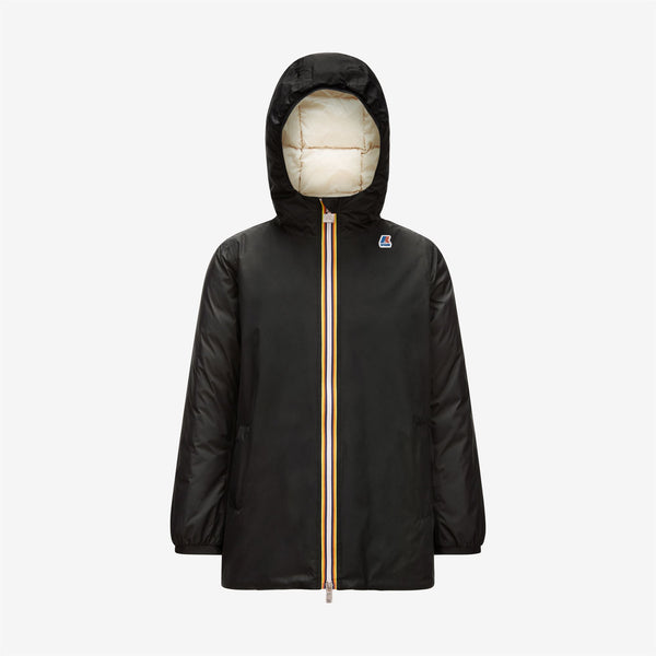 k way P. SOPHIE THERMO PLUS.2 REVERSIBLE BLACK PURE-NATURAL