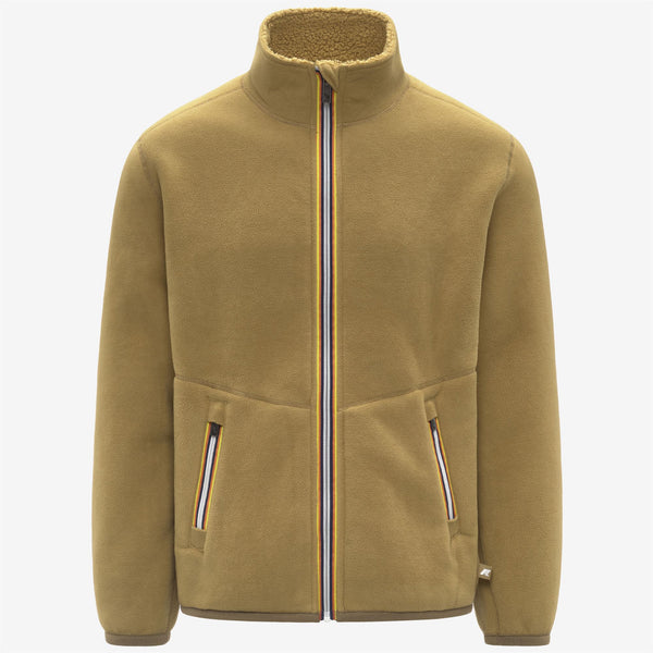 K Way PASCAL SHERPA POLAR REVERSIBLE BEIGE SEED COMBO