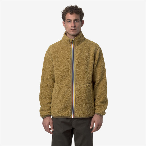 K Way PASCAL SHERPA POLAR REVERSIBLE BEIGE SEED COMBO