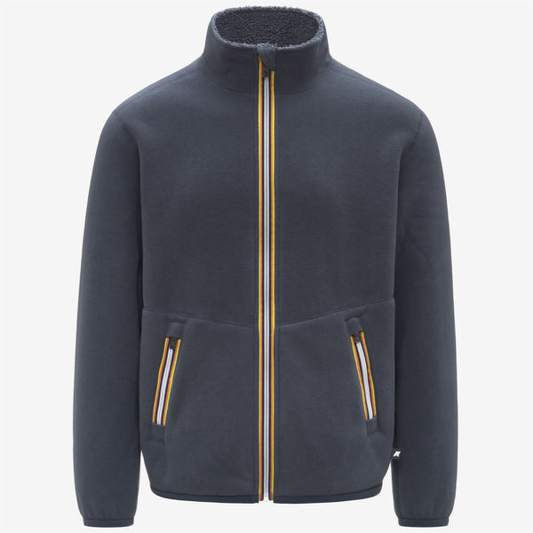 K Way PASCAL SHERPA POLAR REVERSIBLE BLUE AIRFORCE COMBO