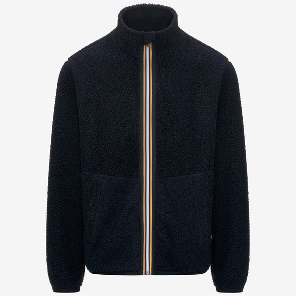 k way PASCAL SHERPA POLAR REVERSIBLE BLUE DEPTH-BLUE DEPTH