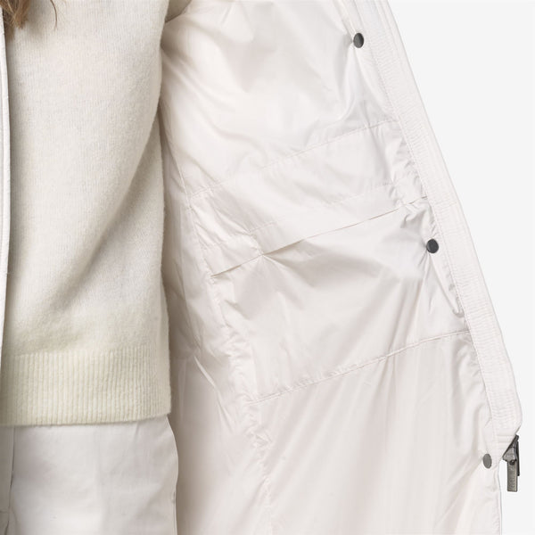 K Way RUENNE THERMO MICROFIBER WHITE GARDENIA COMBO