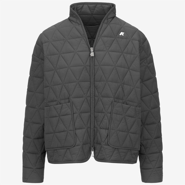 k way SELIME DIAMOND QUILTED WARM AF GREY SHADOW DK