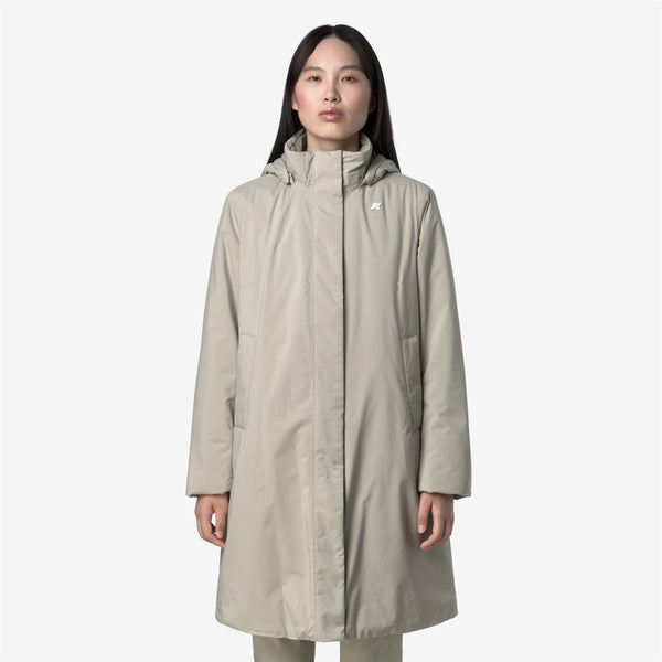 K Way SONJA SOFT TOUCH MARMOTTA BEIGE CASHMERE-GREY GOAT