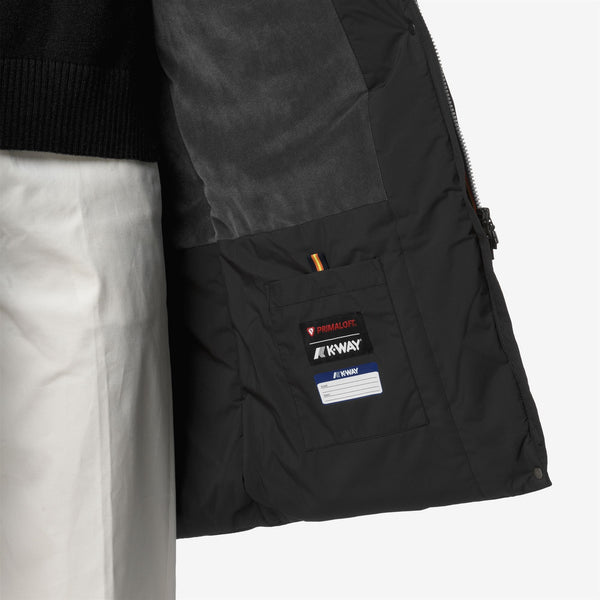 K Way SONJA SOFT TOUCH MARMOTTA BLACK PURE-BLUE AIRFORCE