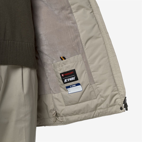 K Way SOPHIE SOFT TOUCH MARMOTTA BEIGE CASHMERE-GREY GOAT