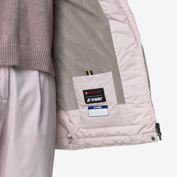 K Way SOPHIE SOFT TOUCH MARMOTTA ROSE HUSHED-GREY GOAT