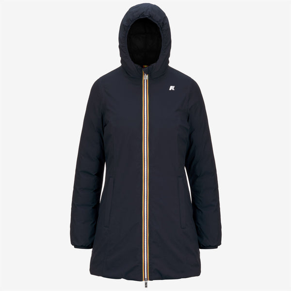 k way SOPHIE ST THERMO REVERSIBLE BLUE DEPTH-BLACK PURE