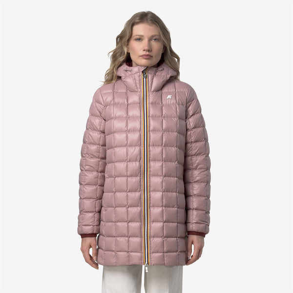 K Way SOPHIE ST THERMO REVERSIBLE RED SYRAH-ROSE PINKISH