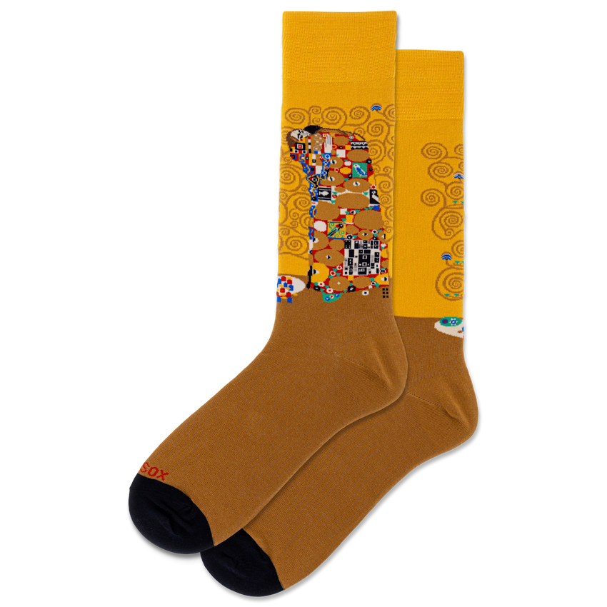 k. bell socks HOTSOX Men's Fulfillment Crew Socks Beige