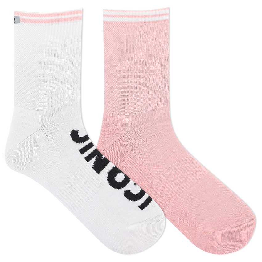 K. Bell Socks K.Bell Women's K.B Athletic Iconic Active Anklet Sock 2 Pack Multi-Colored