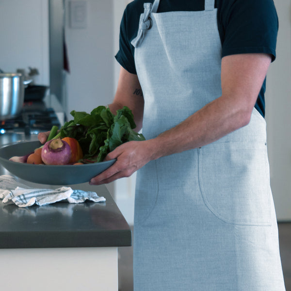 Kaf Home Chambray Slub Apron
