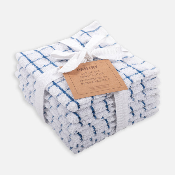 Kaf Home Checkered Dishcloths