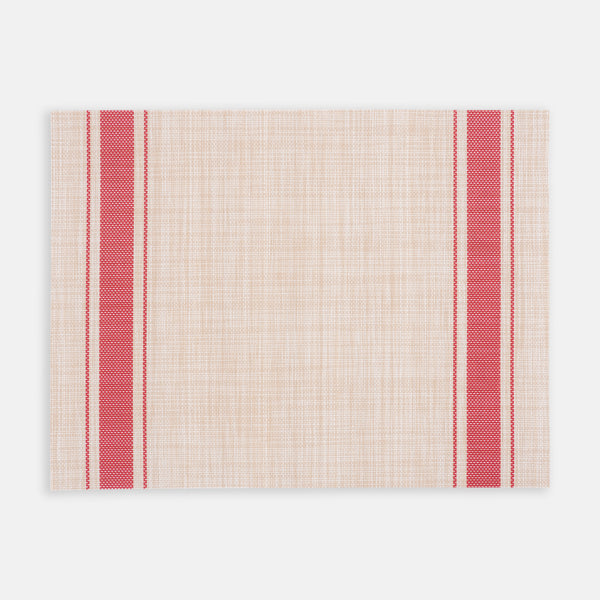 kaf home Farmhouse Stripe Textiline Placemats