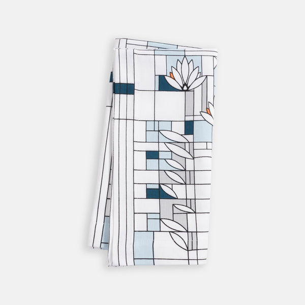 kaf home Frank Lloyd Wright Printed Napkin