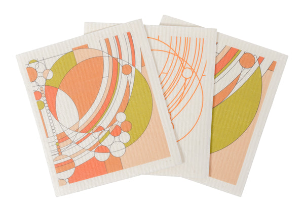 Kaf Home Frank Lloyd Wright - Swedish Dish Cloths