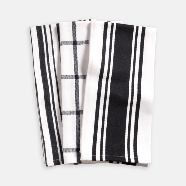 Kaf Home Mixed Flat Towels Set