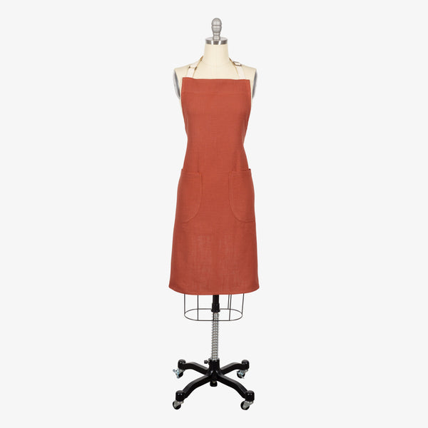 kaf home Monaco Slubbed Yarn Apron