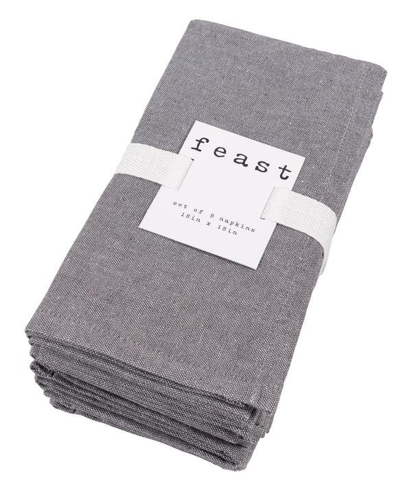 Kaf Home Overbrook Chambray Napkins