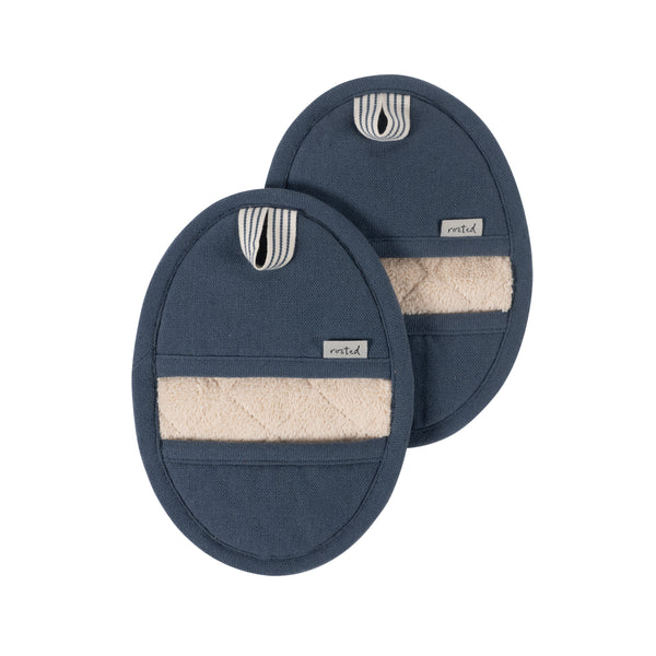 Kaf Home KAF Home Rooted Sustainable Set Of 2 Pot Grabbers 6" X 8.5"