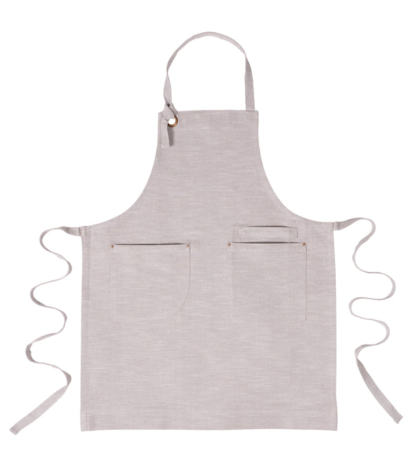 Kaf Home KAF Home Strada Adjustable Chambray Apron - 33" X 27"