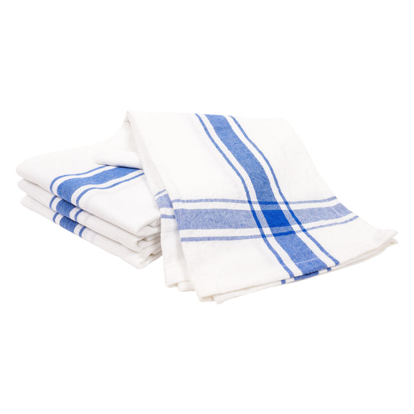 Kaf Home Yarn Dyed Flour Sack Kitchen Towels - Set Of 4