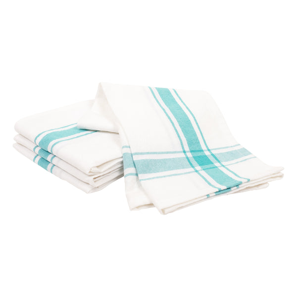 Kaf Home Yarn Dyed Flour Sack Kitchen Towels - Set Of 4