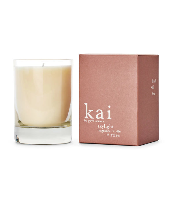 kai fragrance kai*rose skylight candle