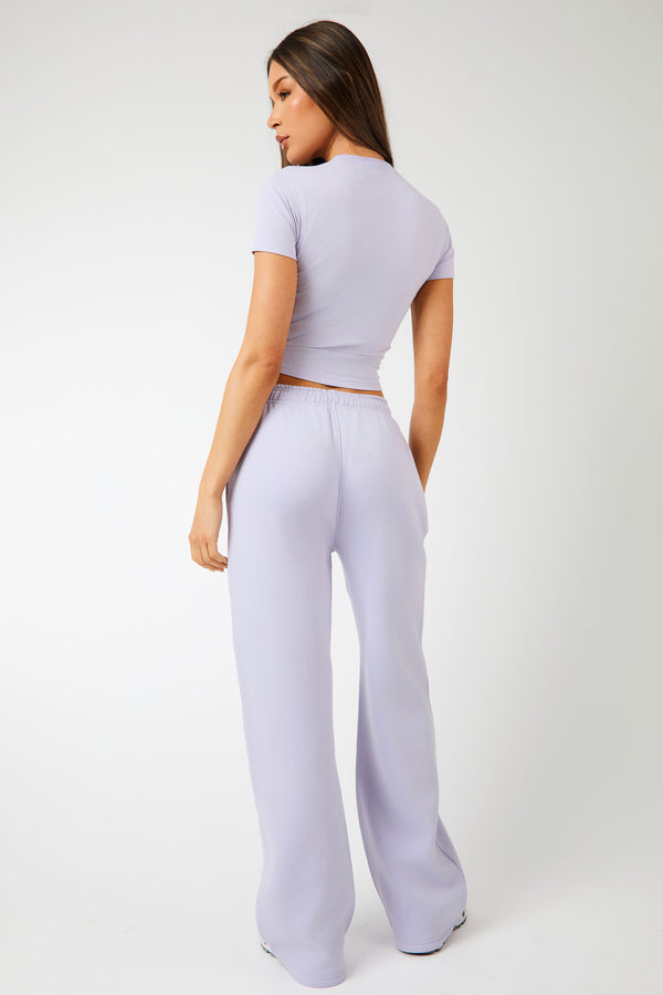 Kaiia KTL Logo Baby Tee Iced Lilac