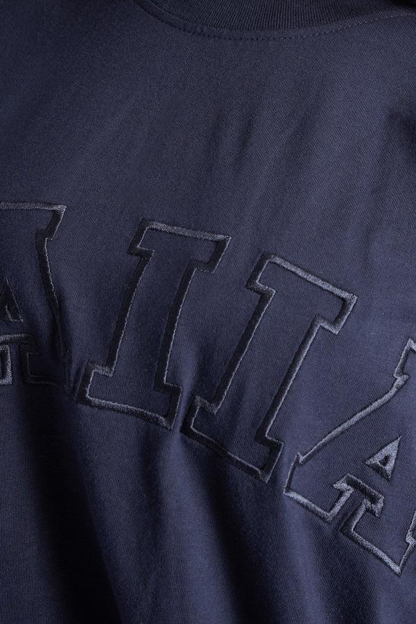 Kaiia Logo Oversized T-Shirt Deep Blue