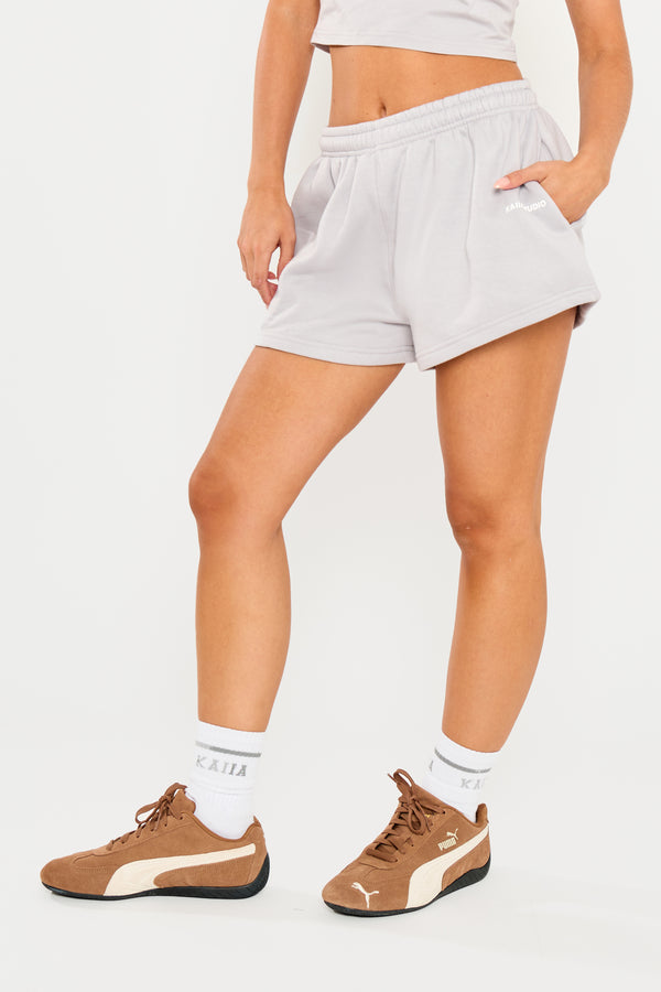 Kaiia Studio Mini Sweat Shorts Grey