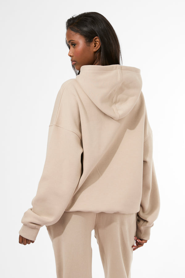 Kaiia Studio Oversized Hoodie Stone