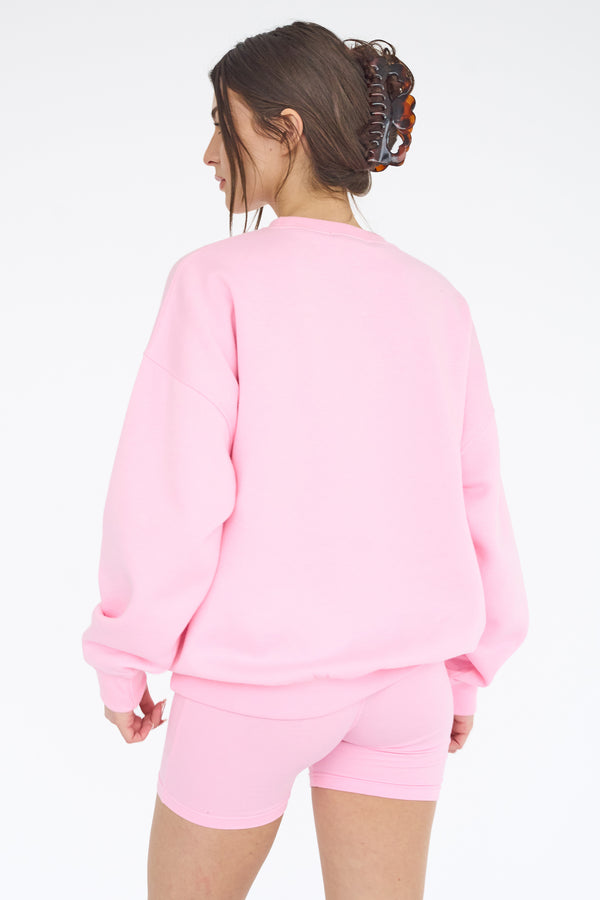 Kaiia The Label Logo Sweatshirt Pink
