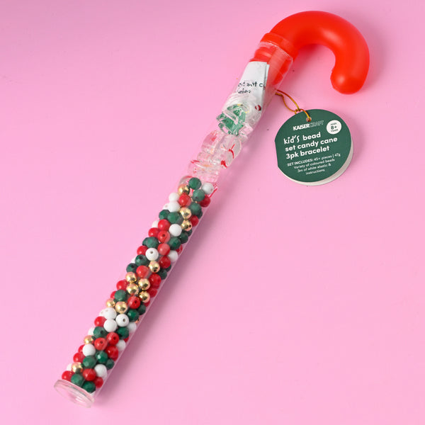 Kaisercraft Christmas Bead Set Candy Cane - 3 Pack Bracelet