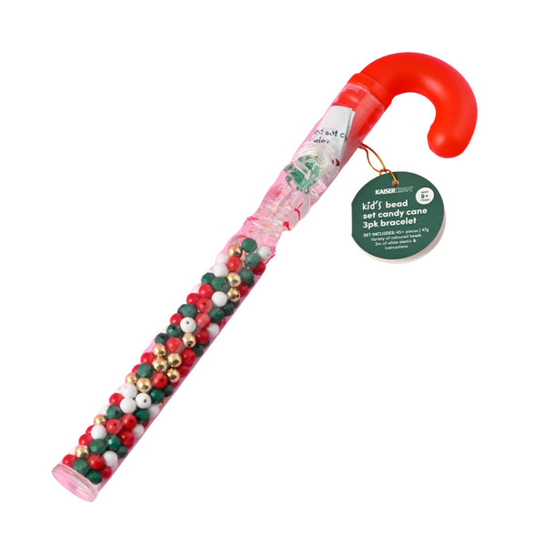 kaisercraft Christmas Bead Set Candy Cane - 3 Pack Bracelet