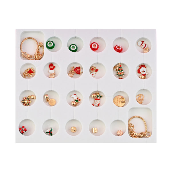 Kaisercraft Christmas Charm Bracelet Advent Calendar - Gold