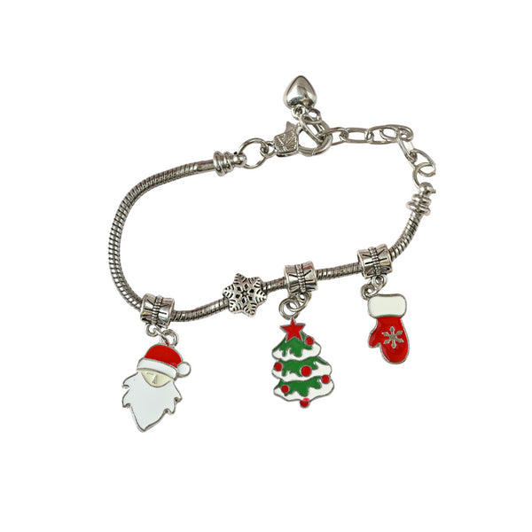 Kaisercraft Christmas Charm Bracelet Advent Calendar - Silver