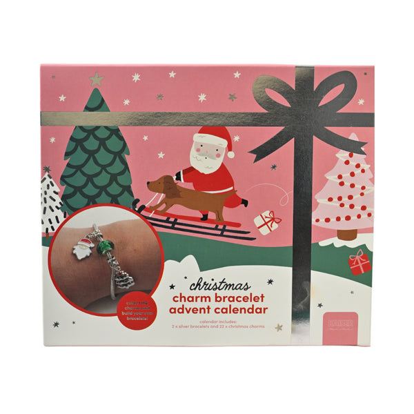 kaisercraft Christmas Charm Bracelet Advent Calendar - Silver