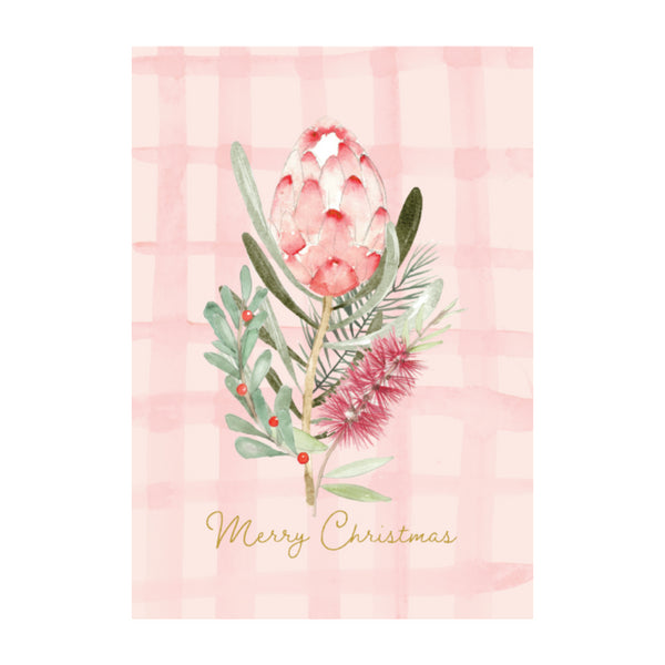 kaisercraft Christmas Greeting Card - Christmas Bouquet