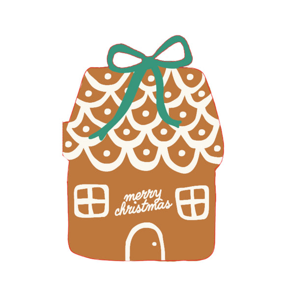 kaisercraft Christmas Greeting Card - Gingerbread House