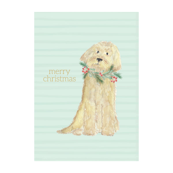 kaisercraft Christmas Greeting Card - Groodle Christmas