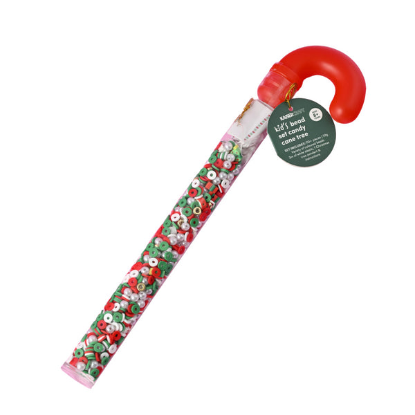 kaisercraft Christmas Kid's Bead Set Candy Cane - Tree Necklace/Bracelet
