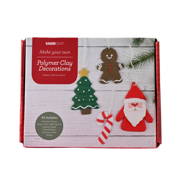kaisercraft Christmas Make Your Own Polymer Clay Decorations
