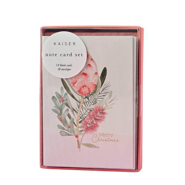kaisercraft Christmas Notecard Set - Christmas Bouquet