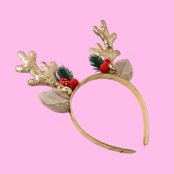 Kaisercraft Christmas Novelty Headband - Golden Reindeer