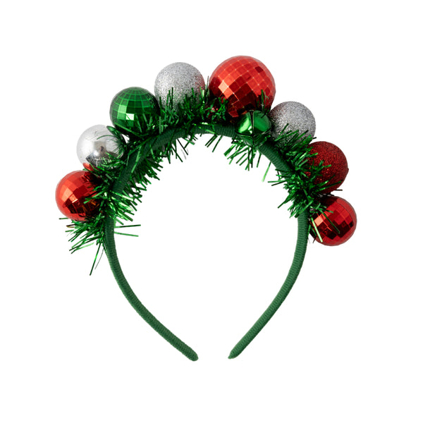kaisercraft Christmas Novelty Headband -Green Bauble