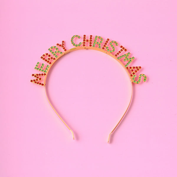 Kaisercraft Christmas Novelty Headband - Merry Christmas Gems