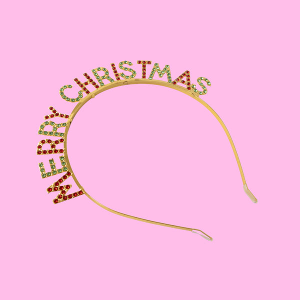 Kaisercraft Christmas Novelty Headband - Merry Christmas Gems
